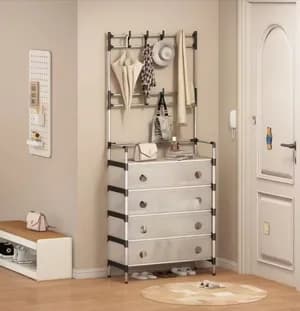 multi-functional Storage Unit Shoe And Hat Rack