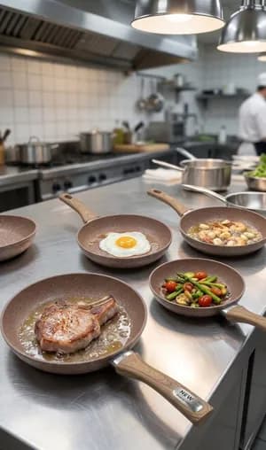 3Pcs Fry pan set