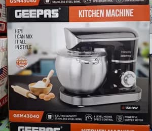 Geepas 1500W Gsm43040 Stand Mixer