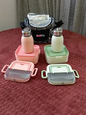 Premium Insulated Lunch Box Set