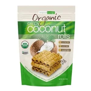 Tropical Fields Organic Crispy Coconut Rolls 312g