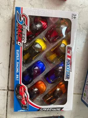 Speed racing car - 8 piece car set