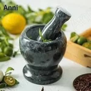 Marble Hand Mortar/Mill