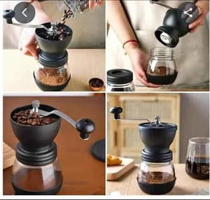Manual coffee grinder