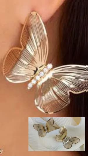Stainless steel turkey unique Earring