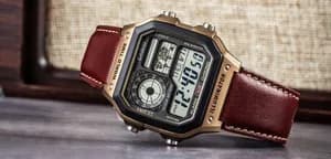 Illuminator World Time Digital Watch
