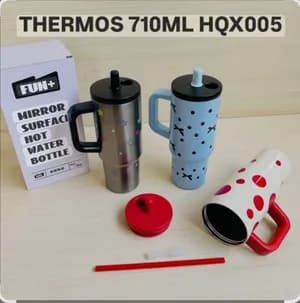 710ml ማግ የራሱ እስትሮ ያለው
