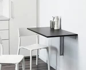 Wall-mounted table for studing or working used