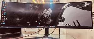 Samsung 49\" Odyssey CRG9 Super Ultrawide Gaming Monitor