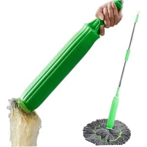 Microfiber wet/dry mop