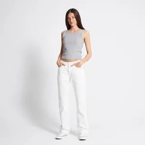 Straight leg jeans for women